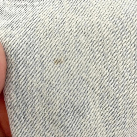 Rare⭐️ Vintage 90’s Timberland Women’s High Waist Raw Hem Baggy Jeans Waist 30” - Picture 9 of 12